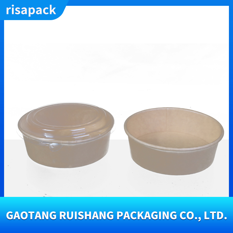 Round Kraft Paper Bowl